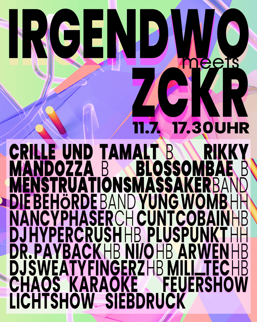 Irgendwo meets ZCKR - FomoBremen